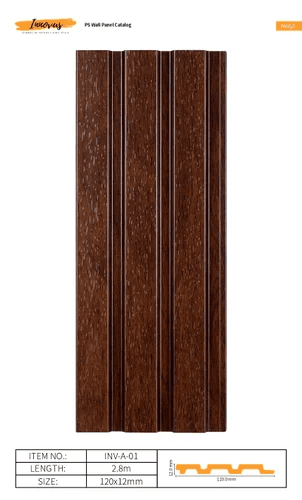 PS/Charcoal Wall Panels/Louvers- INNOVUS-A-01 - false ceiling product in Nepal