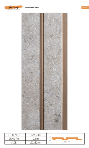 PS/Charcoal Wall Panels/Louvers- INNOVUS-D-01 - false ceiling product in Nepal