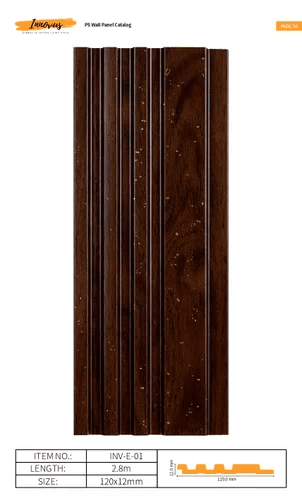 PS/Charcoal Wall Panels/Louvers- INNOVUS-E-01 - false ceiling product in Nepal