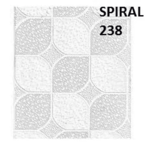 Spiral Gypsum Laminated Ceiling Tiles - false ceiling product in Nepal